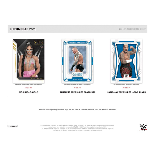2023 Panini Chronicles WWE Hobby Case (12 CT)