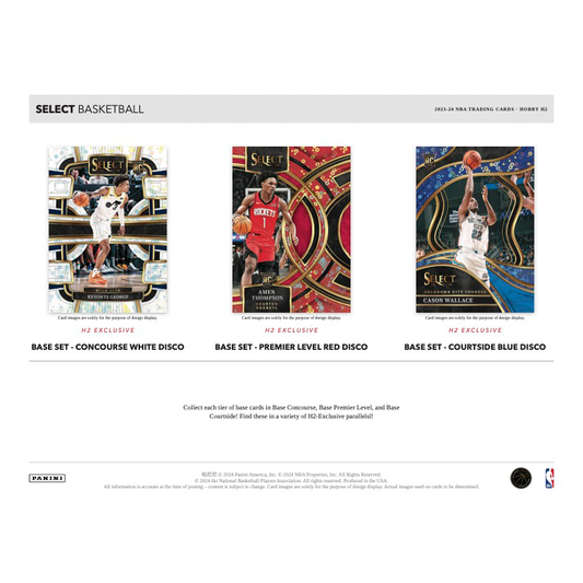 2023/24 Panini Select Basketball H2 Hybrid 20 Box Case
