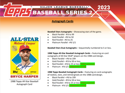 2023 Topps Series 2 Baseball Hobby 12 Box Case